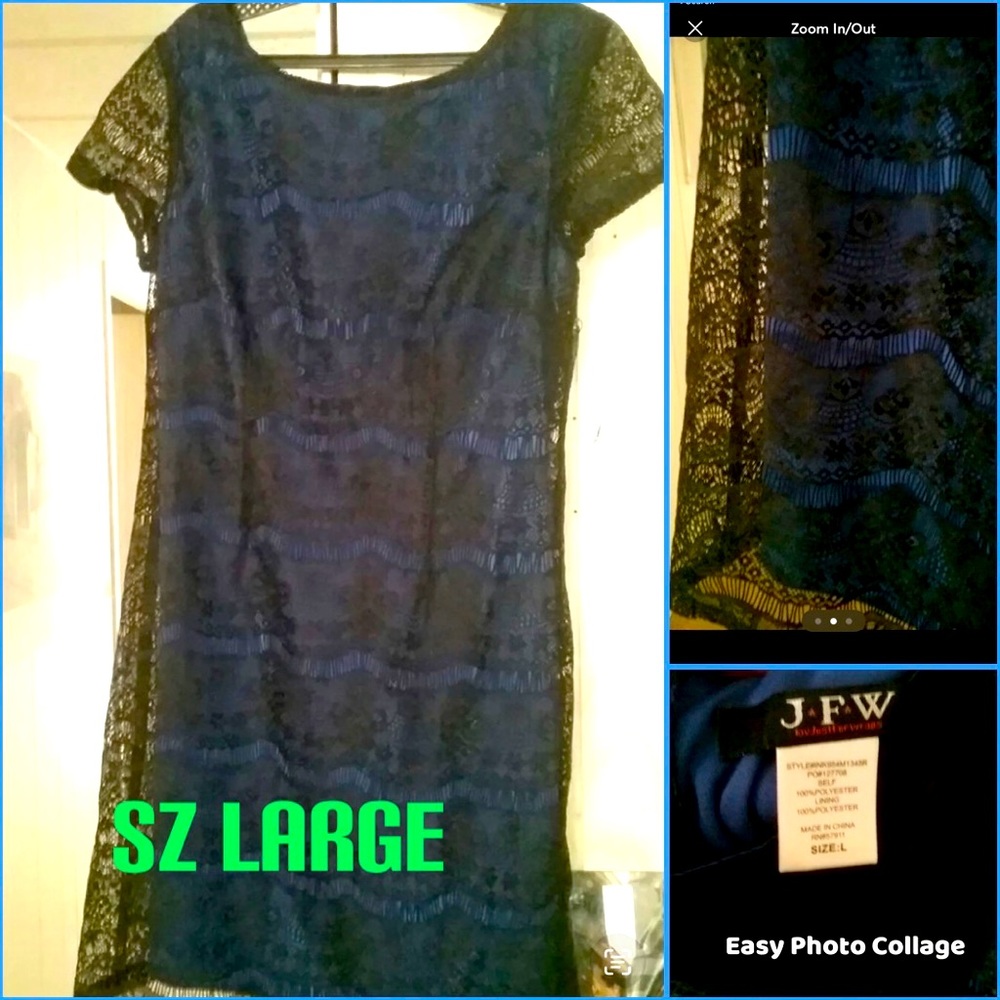 Large cocktail dress